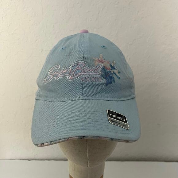 Super Bowl XXXIX NE Patriots PA Eagles Hat NWT Women Adjustable NFL 2005 Reebok main image 14